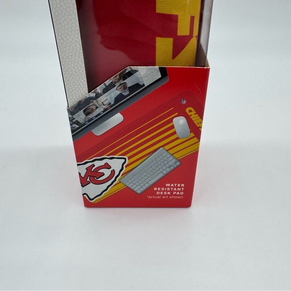 NFL Chiefs Red Desk Mat - Picture 2 of 5